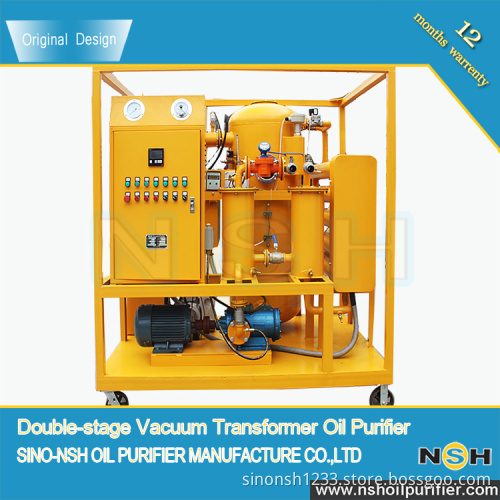 Double-Stage High-Efficiency Vacuum Insulation Oil Purifier